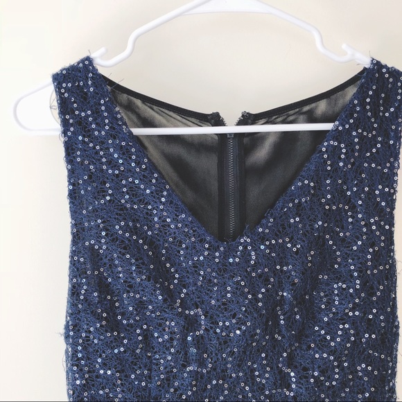 Shimmer Dress with Mesh Backing - Picture 2 of 4